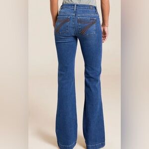 NWOT 7 For All Mankind Dojo Trouser Jean Size 24x34